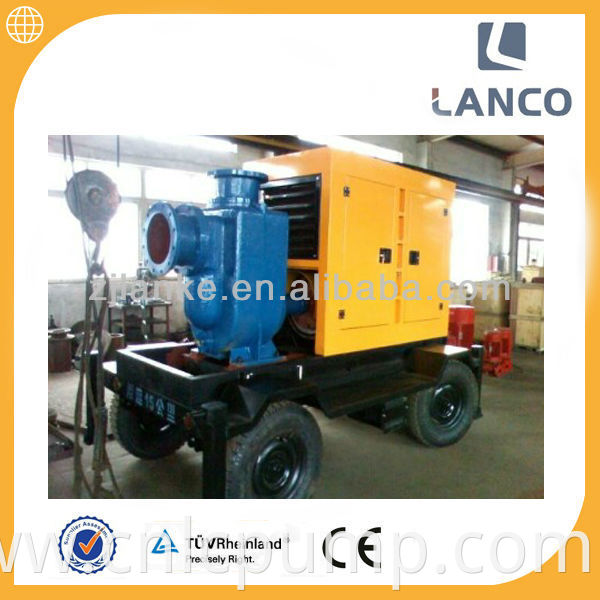 Lanco brand self priming irrigation water Pump in paddy field